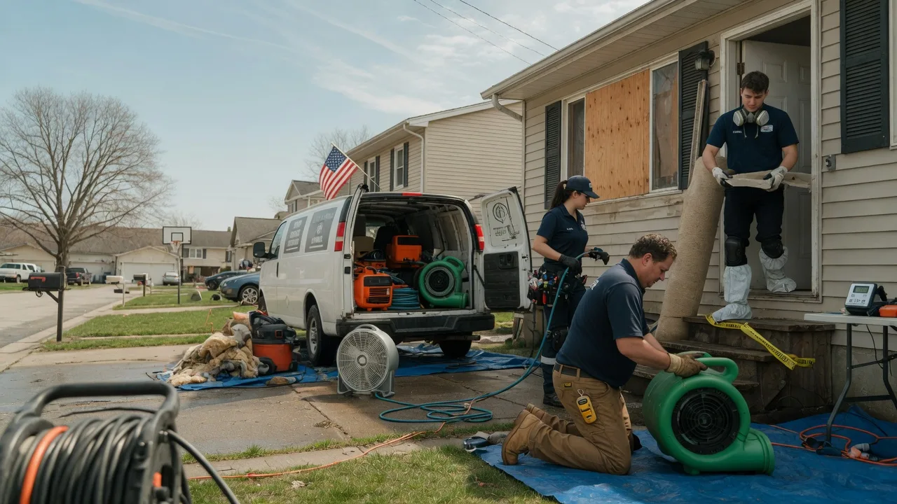Water Damage Restoration in Winnie, TX near me